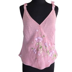 Bandolino Pink Floral Camisole Top